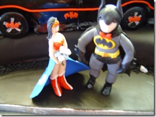 Batman and Wonder Woman Figures