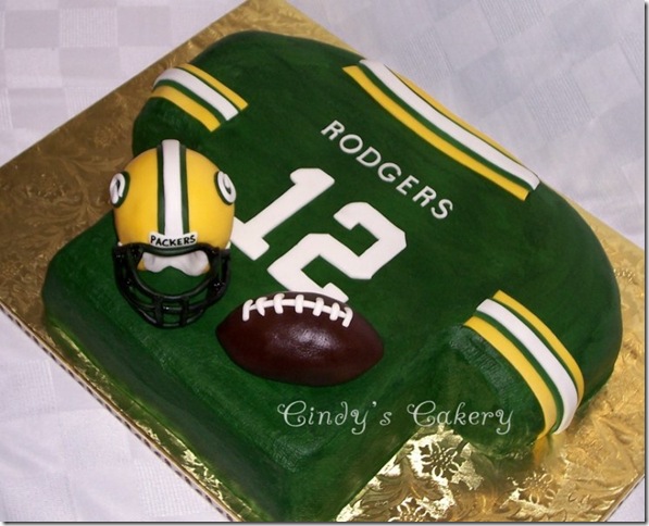 Birthday Cake 111 - NFL Green Bay Packers Aaron Rodgers #4896 - Aggie's  Bakery & Cake Shop