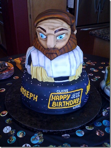 Obi-Wan Kenobi Cake