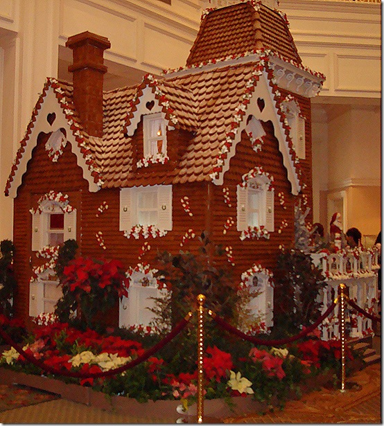 Disney Gingerbread House