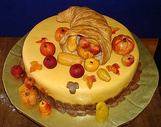 Cornucopia Cake