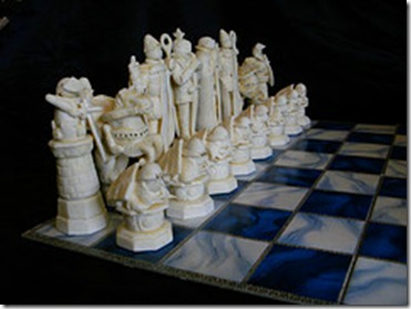Wizard Chess Cake