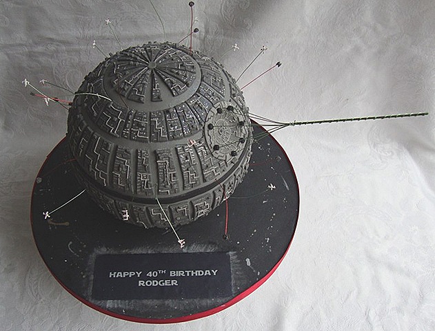 Death Star Cake 