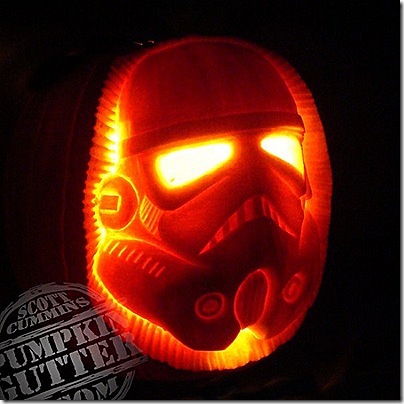 Stormtrooper Pumpkin Carving