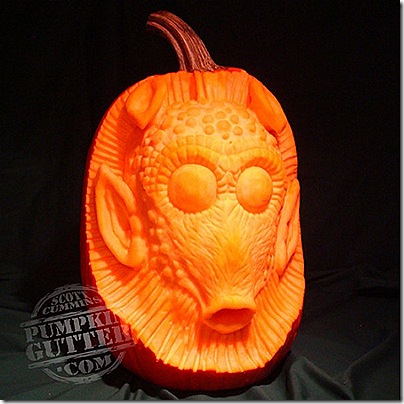 Greedo Pumpkin Carving
