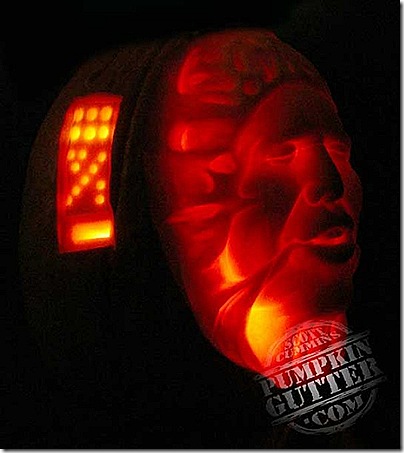 Han Solo Pumpkin Carving