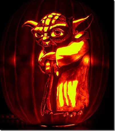 Yoda Pumpkin Carving