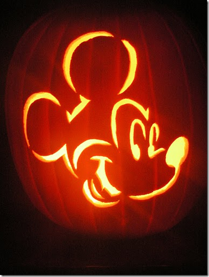 Mickey Mouse Pumpkin Carving