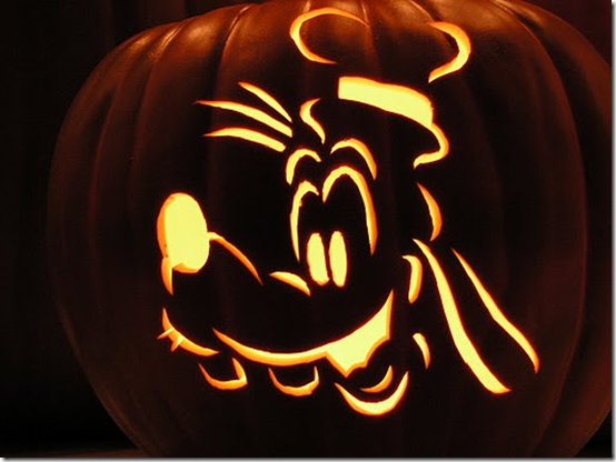 Goofy Pumpkin Carving