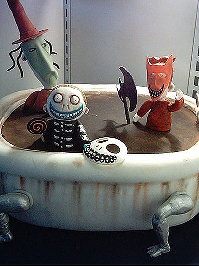 Nightmare Before Christmas Cake