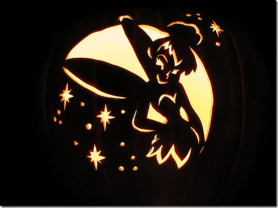 Tinker Bell Pumpkin Carving