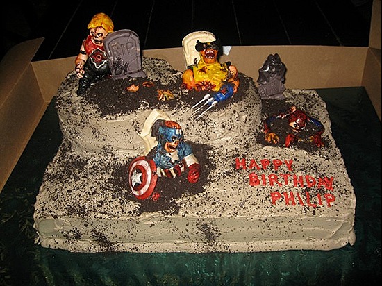 Marvel Zombies Cake