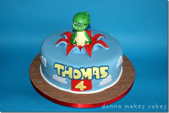 Toy Story Birthday Cake: Buzz Lightyear and the Little Green Men -