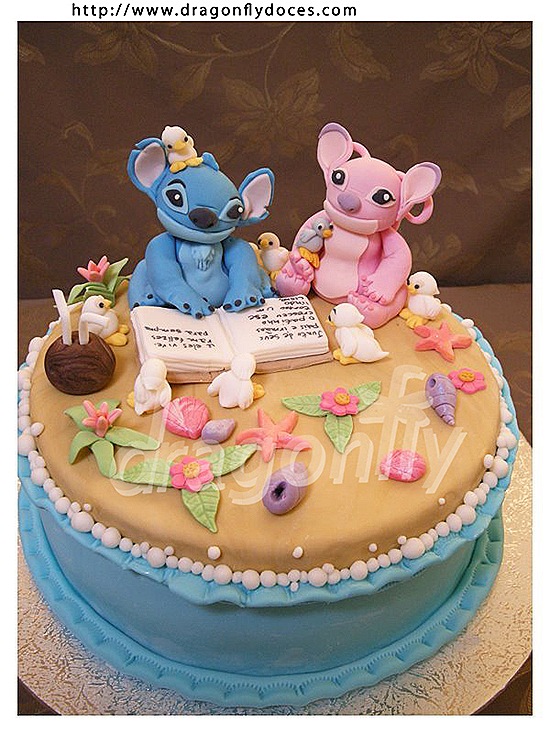 Stitch Cake