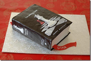 Twilight Book Cake