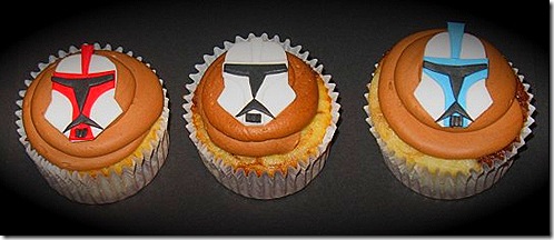 Clone Trooper Cupcakes