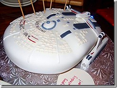 Star Trek Reliant Cake