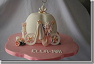 Cinderella Carriage Cake
