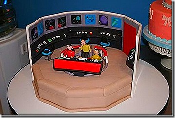 Star Trek Bridge Cake