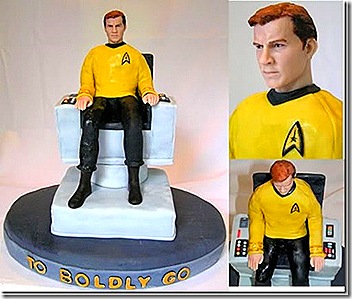 Captain Kirk Cake