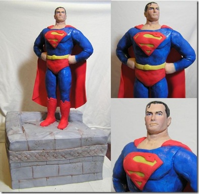 Superman Cake