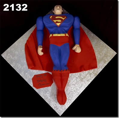 Superman Cake