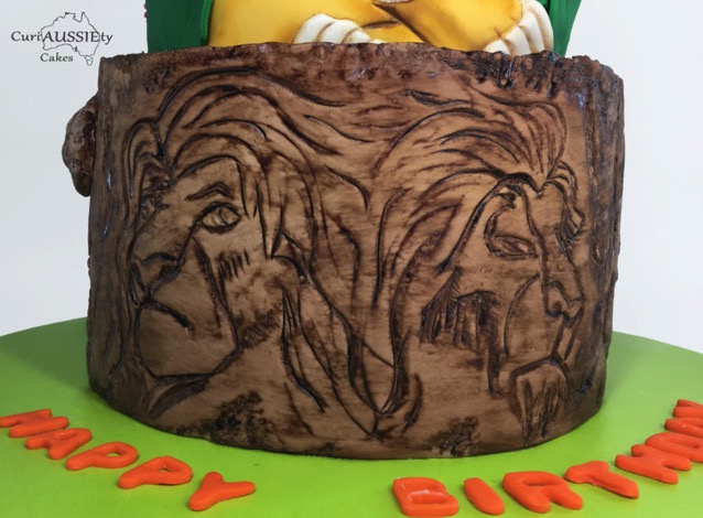 Lion King Cake 