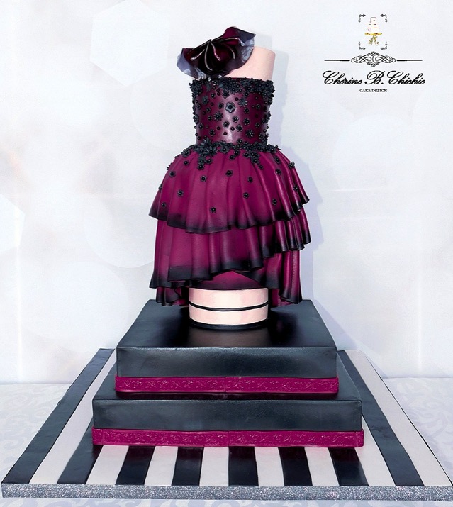 Cherine Chichie couture cake