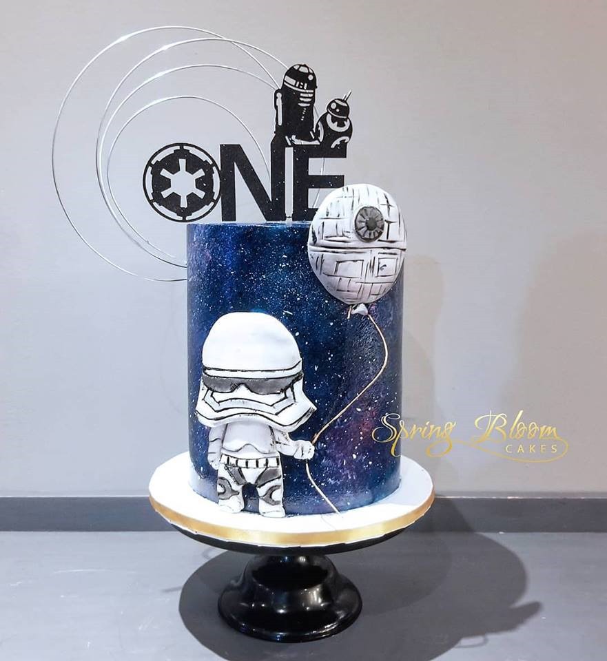 Stormtrooper 1st Birthday Cake