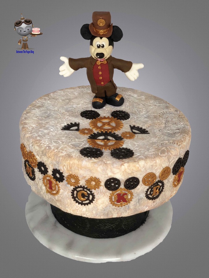 Steampunk Mickey Mouse Cake