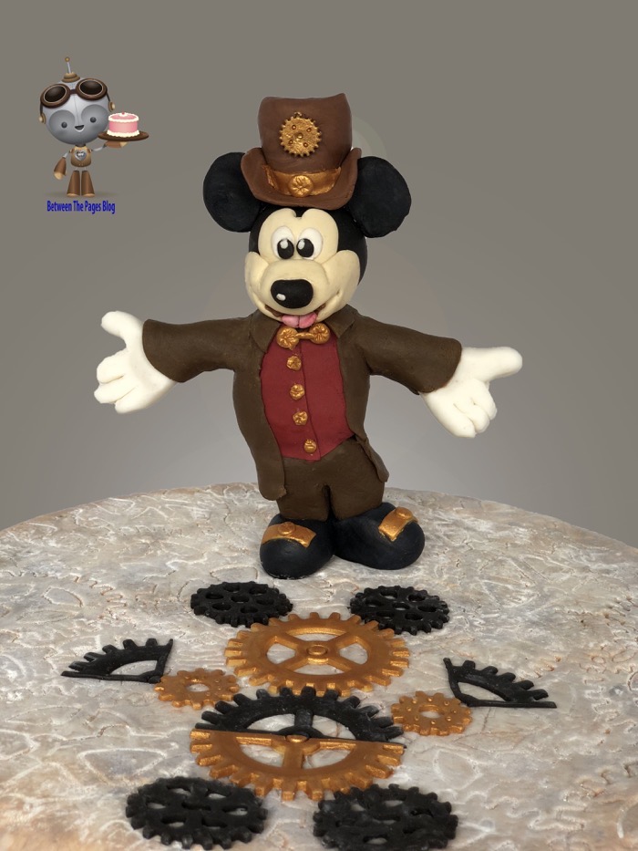 Steampunk Mickey Mouse Cake Topper