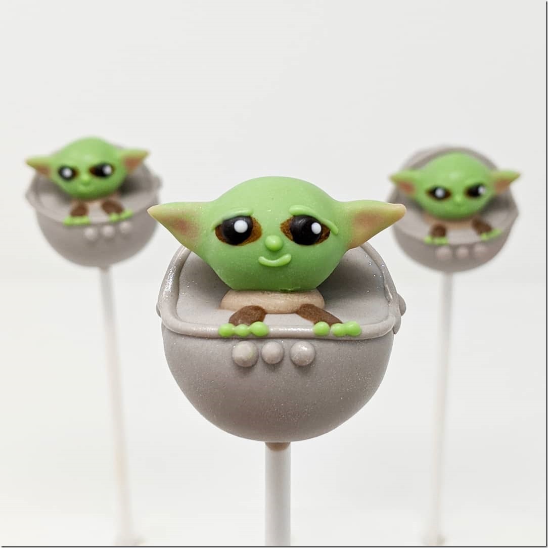 Baby Yoda Cake Pops