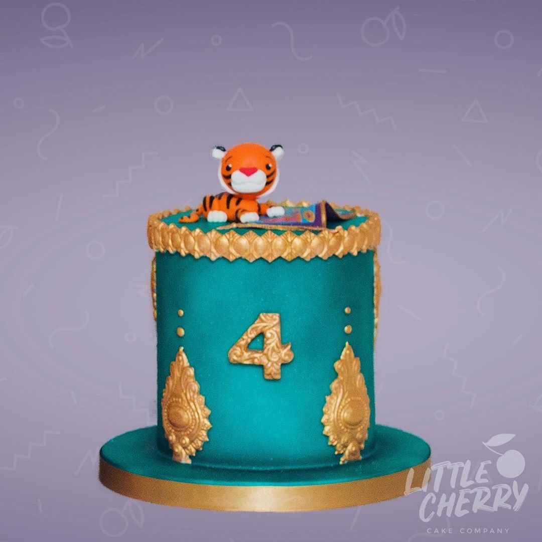 Rajah 4th Birthday Cake