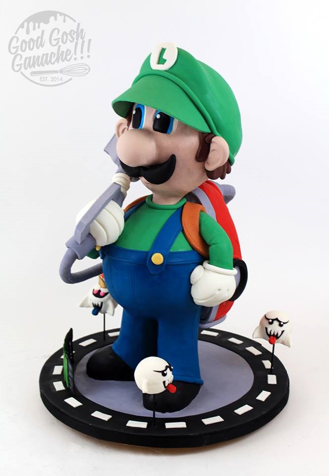 Luigi’s Mansion Cake 