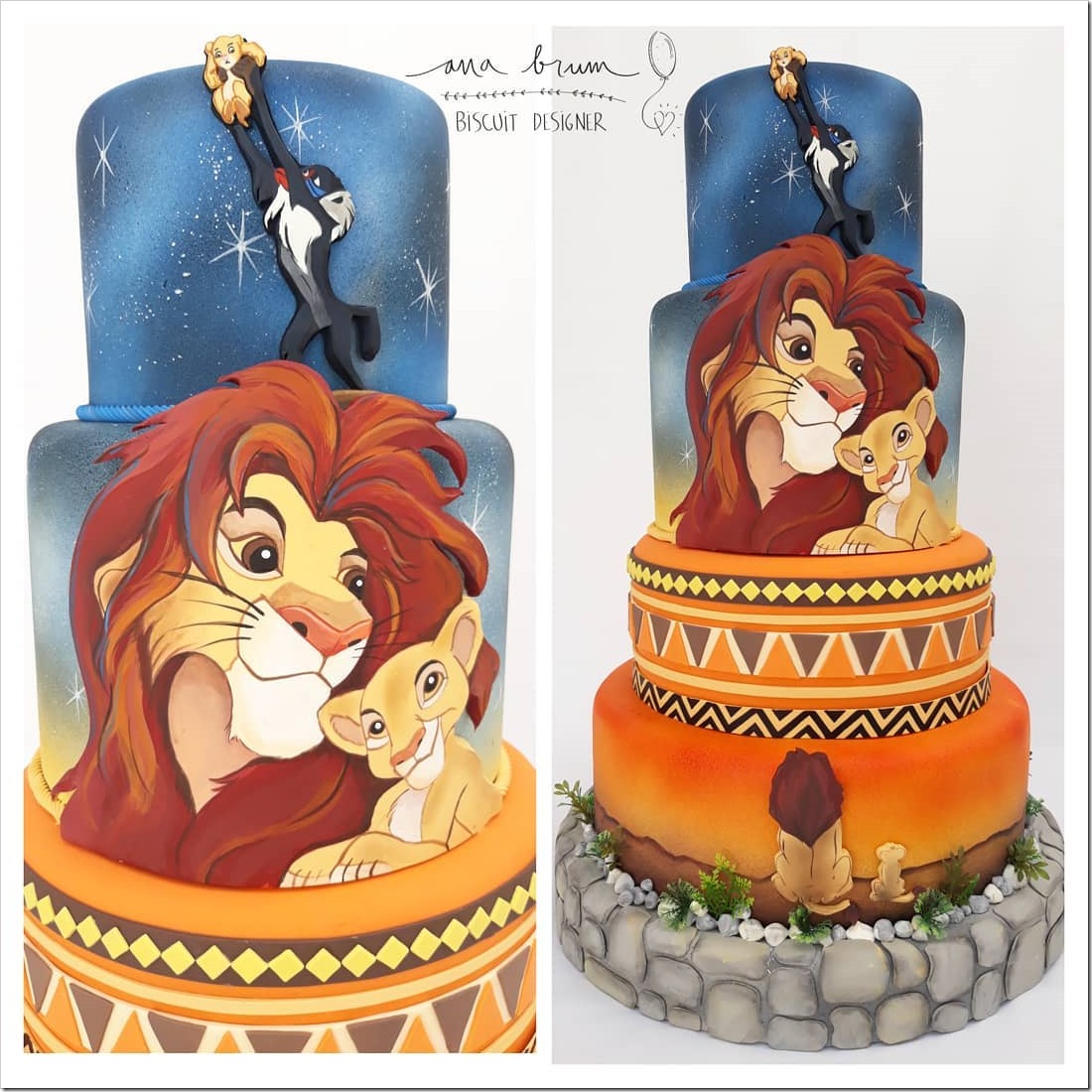 Lion King Cake