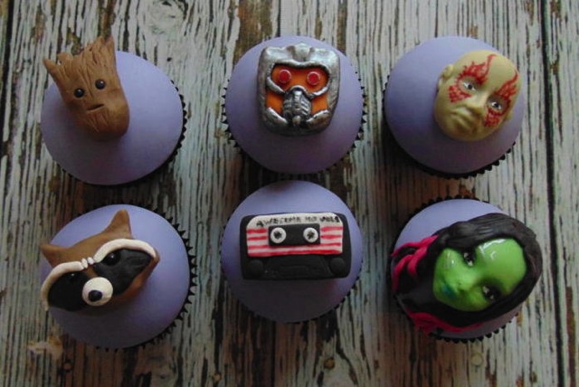 Guardians of the Galaxy Cupcakes