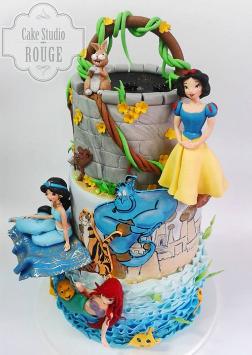 Disney Princess Cake 