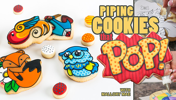 Piping Cookies That Pop!