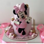 Pink Minnie Mouse Cake