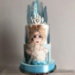 Queen Elsa Cake