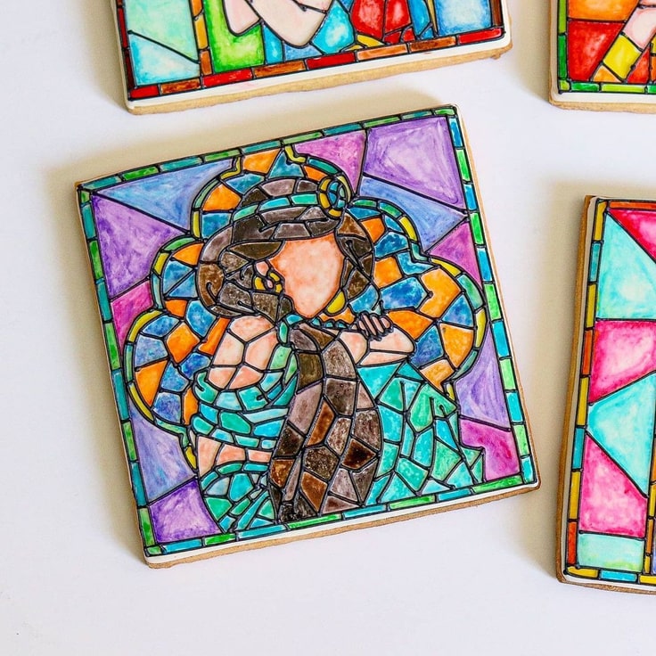 Stained Glass Jasmine Cookie