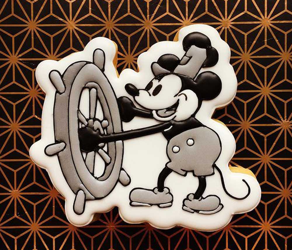 Mickey Mouse Steamboat Willie Cookie