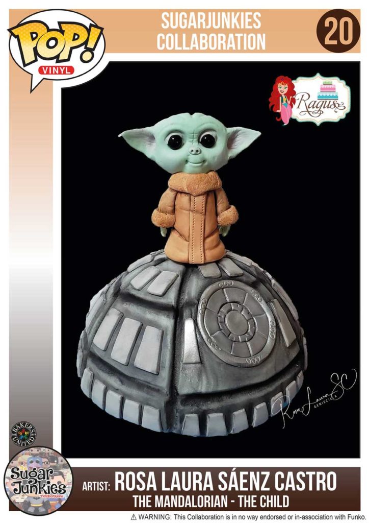 Funko Pop Baby Yoda Death Star Cake