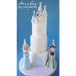 Frozen Castle Cake