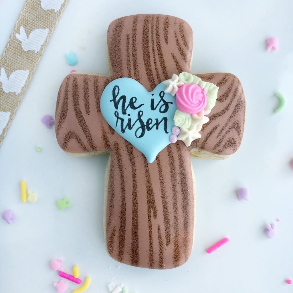 Easter Cross cookie