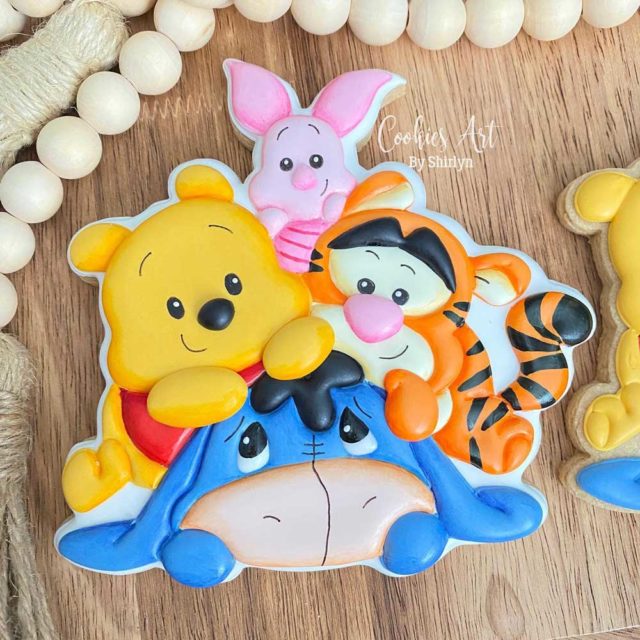 Pooh, Piglet, Tigger & Eeyore Cookie - Between The Pages Blog