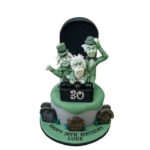 This 30th Birthday Cake featuring the Hitchhiking Ghosts riding in a Doom Buggy